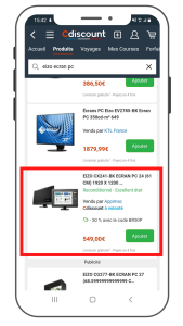 Affichez des codes promos sur vos produits avec Cdiscount